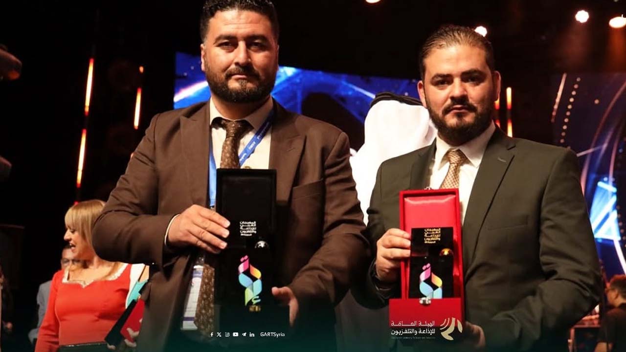 الإعلام السوري يتربع على منصات التتويج بأربع جوائز في المهرجان العربي للإذاعة والتلفزيون بتونس