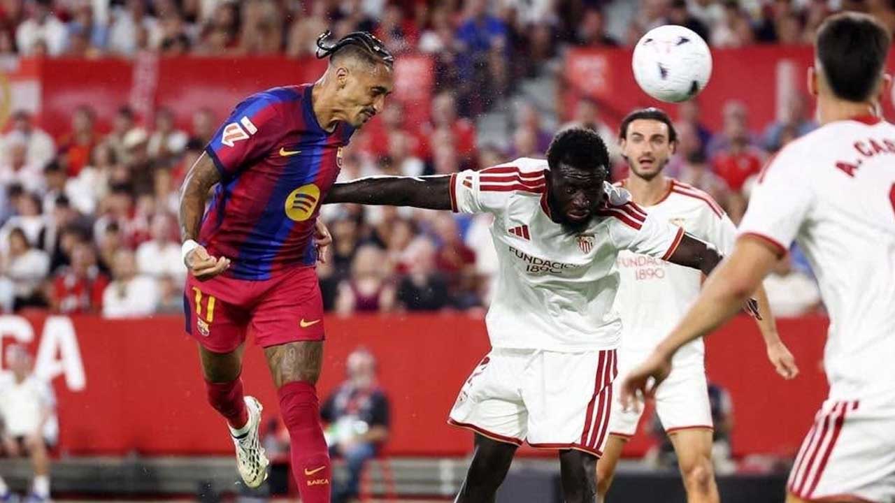البرشا علامته كاملة قبل التوقف الدولي بفضل رافينيا