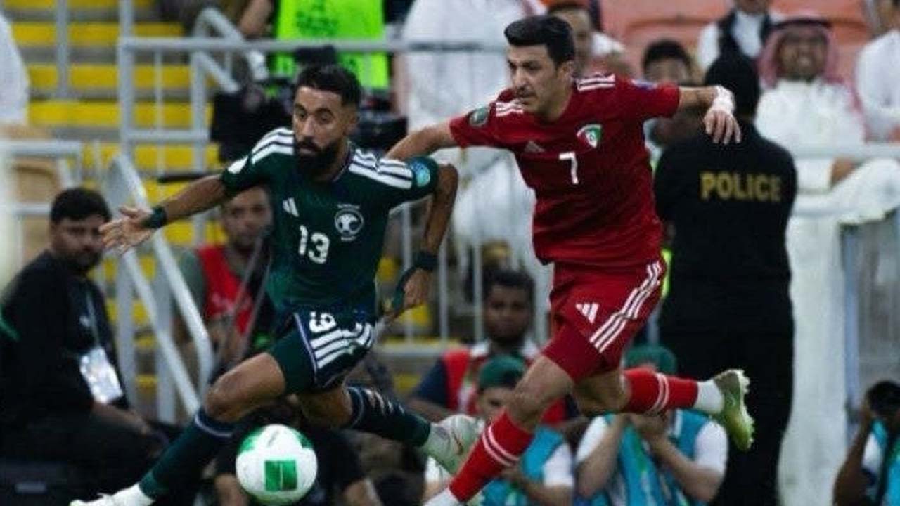 فوز السعودية على الكويت وتعادل العراق مع عمان