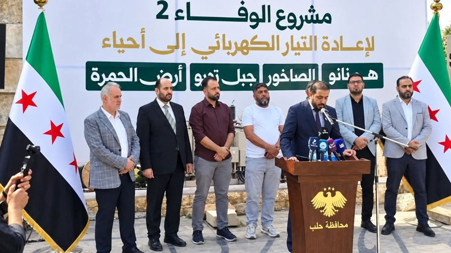 منها على لائحة التغذية.. تحسن في وتيرة تزويد أحياء شرق حلب بالكهرباء