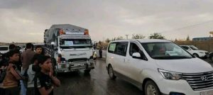 عودة قافلة جديدة من مهجّري رأس العين إلى ديارهم بريف الحسكة